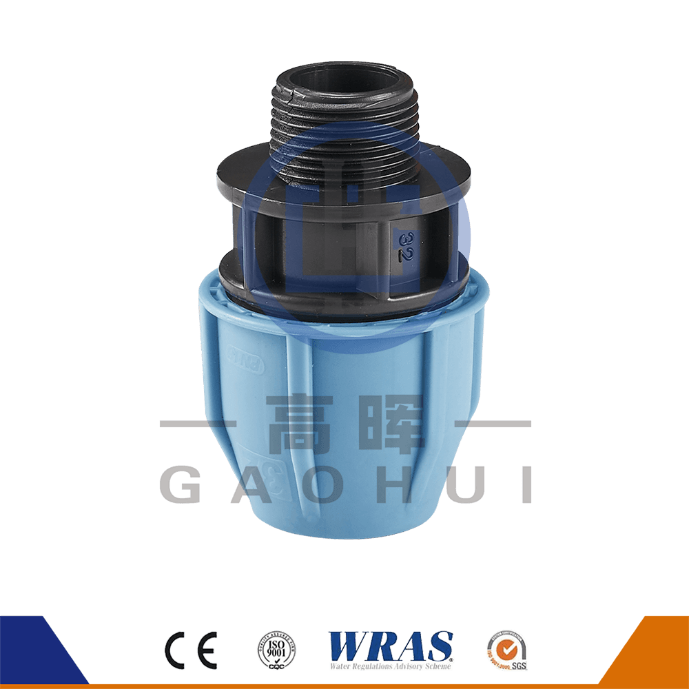 Kepala bundar pp coupler pria p-017