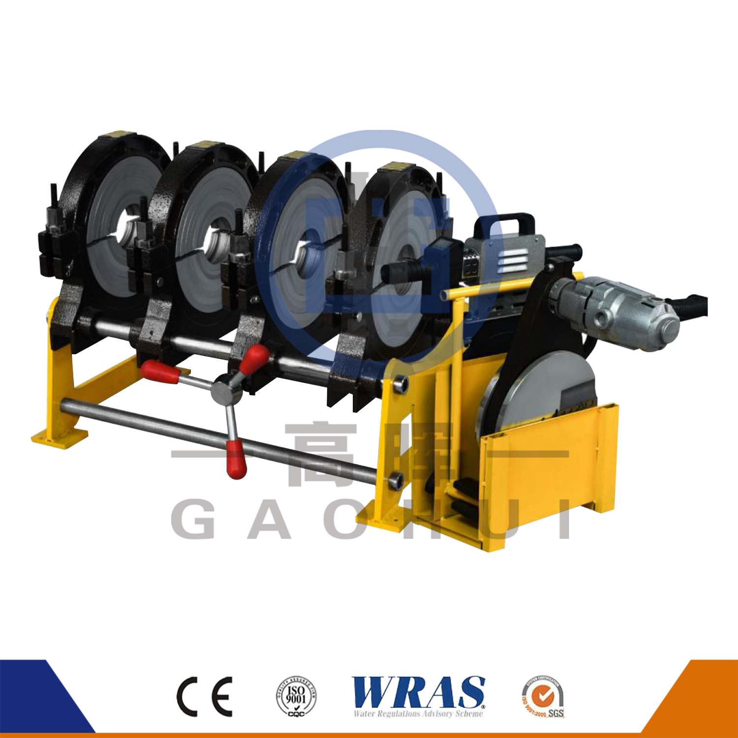 Mesin pengelasan fusi pantat manual GF-250-4M