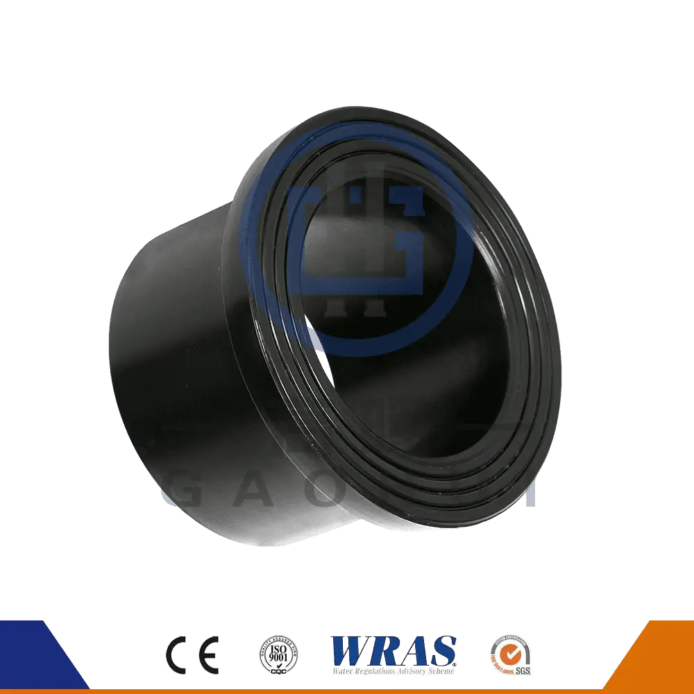 Pe flange stub end banyak digunakan dalam sistem pipa kota dan kimia