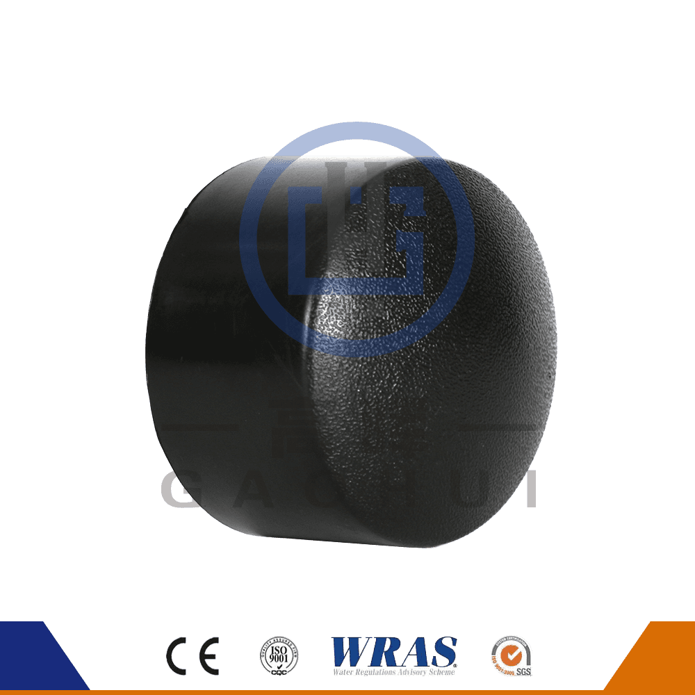 HDPE Cetakan Butt Fusion End Cap untuk pengeringan transfer limbah pasokan air